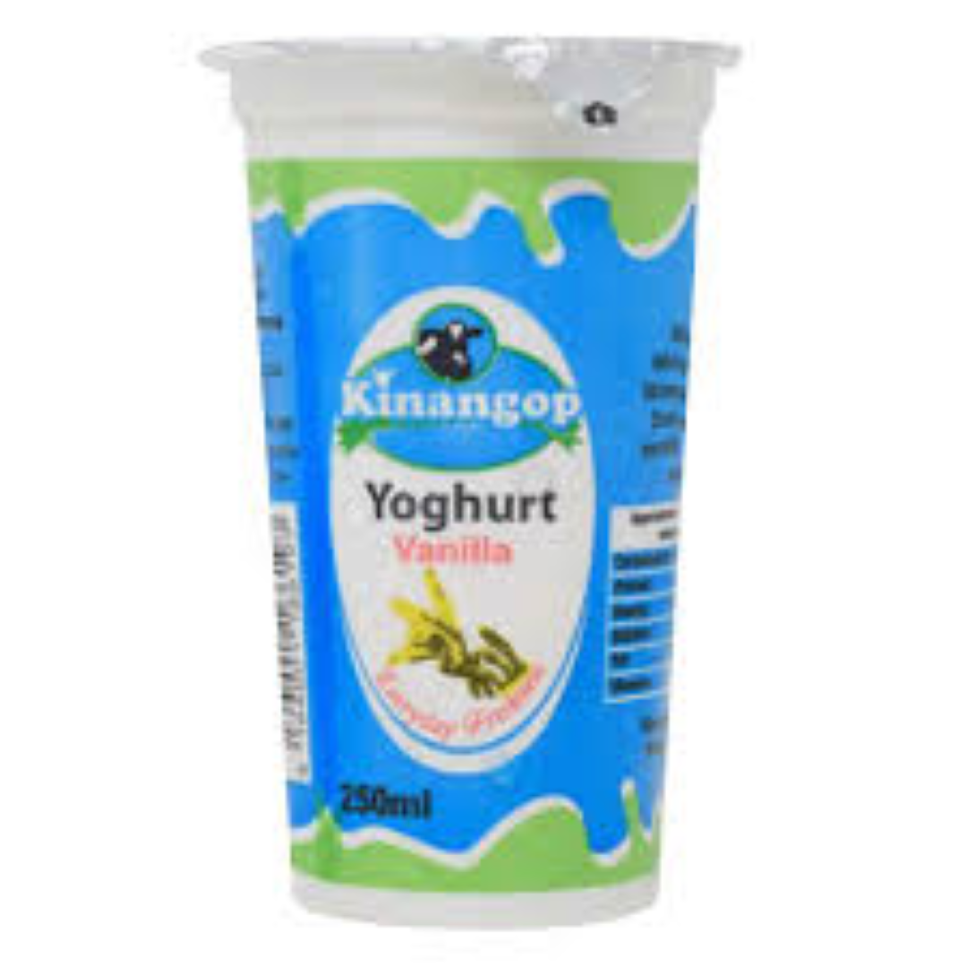 KINANGOP YOGHURT VANILLA 250ML BTL